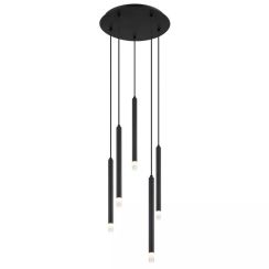 Globo Lighting Blake závěsné svítidlo 5x4 W černá 15629-5