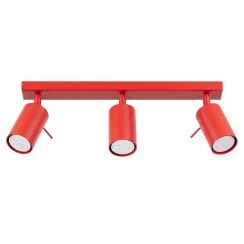 Sollux Lighting Ring stropní světlo 3x10 W červená SL.2191