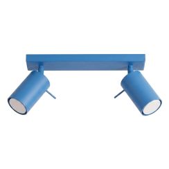 Sollux Lighting Ring stropní světlo 2x10 W modrá SL.2202