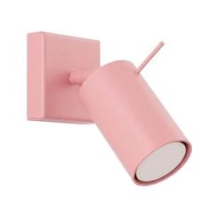 Sollux Lighting Ring nástěnné svítidlo 1x10 W růžová SL.2171