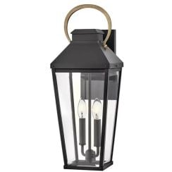 Elstead Lighting Dawson venkovní nástěnné svítidlo 2x40 W černá-hnědá HK-DAWSON-L