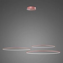 Altavola Design Led Shape závěsné svítidlo 3x W růžové zlato LA075/CO3_80_in_3k_rose_gold_Dali