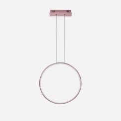 Altavola Design Led Shape závěsné svítidlo 1x15 W růžové zlato LA073/X_40_in_3k_rose_gold_dimm