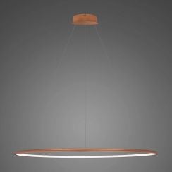 Altavola Design Ledowe Okręgi závěsné svítidlo 1x45 W měděná LA073/P_120_in_4k_copper