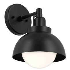 Elstead Lighting Niva nástěnné svítidlo 1x40 W černá KL-NIVA-1W-1P-BK