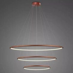 Altavola Design Ledowe Okręgi závěsné svítidlo 3x68 W měděná LA075/P_80_in_4k_copper