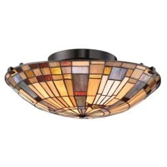 Elstead Lighting Inglenook stropní světlo 2x60 W vícebarevná QZ-INGLENOOK-F-SMALL