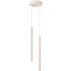 Sollux Lighting Arche závěsné svítidlo 2x8 W béžová SL.2034