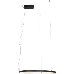 MaxLight Visual závěsné svítidlo 1x23 W černá P0656