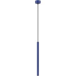 Sollux Lighting Arche závěsné svítidlo 1x8 W modrá SL.2045