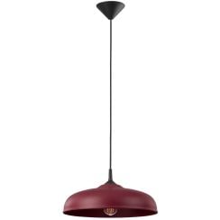 Sollux Lighting Gina závěsné svítidlo 1x15 W vínová SL.2063