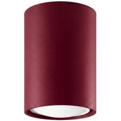 Sollux Lighting Lagos stropní světlo 1x10 W vínová SL.2069