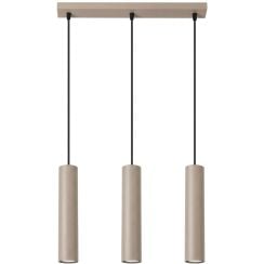 Sollux Lighting závěsné svítidlo 3x10 W béžová SL.2079