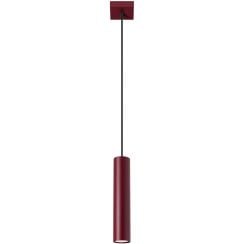 Sollux Lighting Lagos závěsné svítidlo 1x10 W vínová SL.2081