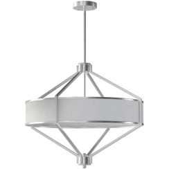 Open Design Zundo Satin Nikiel 60 závěsné svítidlo 4x15 W bílá-nikl OR85822