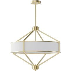 Open Design Zundo Old Gold 60 závěsné svítidlo 4x15 W bílá-zlatá OR85839