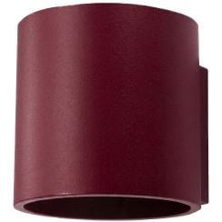 Sollux Lighting Orbis nástěnné svítidlo 1x8 W vínová SL.2098