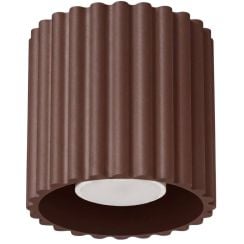 Sollux Lighting Aura stropní světlo 1x10 W hnědá SL.2423