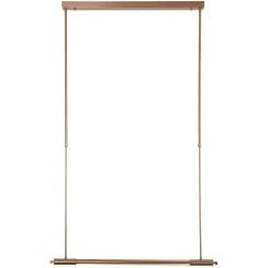 MaxLight Flusore závěsné svítidlo 1x12 W měděná P0659D