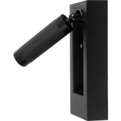 MaxLight Core nástěnné svítidlo 1x3 W černá W0430