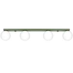 Sollux Lighting Yoli stropní světlo 4x8 W zelená SL.2265