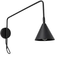 Sollux Lighting Nox nástěnné svítidlo 1x10 W černá SL.2492
