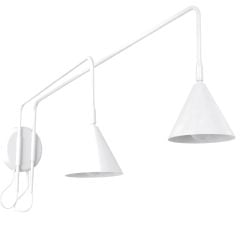Sollux Lighting Nox nástěnné svítidlo 2x10 W bílá SL.2506