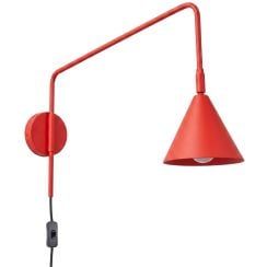 Sollux Lighting Nox nástěnné svítidlo 1x10 W červená SL.2294