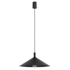 Sollux Lighting Nox závěsné svítidlo 1x15 W černá SL.2537