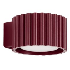 Sollux Lighting Aura nástěnné svítidlo 1x10 W vínová SL.2620