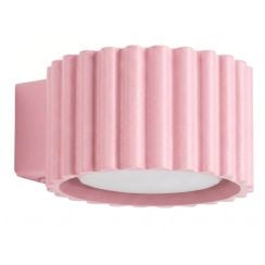 Sollux Lighting Aura nástěnné svítidlo 1x8 W růžová SL.2622
