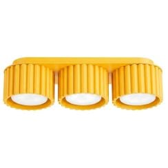Sollux Lighting Aura stropní světlo 3x10 W žlutá SL.2640