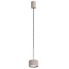 Sollux Lighting Aura závěsné svítidlo 1x10 W šedá/popelavá SL.2683