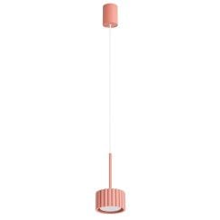 Sollux Lighting Aura závěsné svítidlo 1x10 W růžová SL.2685