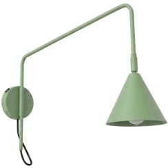Sollux Lighting Nox nástěnné svítidlo 1x10 W zelená SL.2501