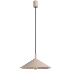 Sollux Lighting Nox závěsné svítidlo 1x15 W šedá/popelavá SL.2542