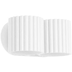 Sollux Lighting Aura nástěnné svítidlo 2x8 W bílá SL.2596