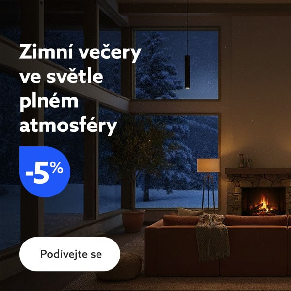 Zimní večery ve světle plném atmosféry